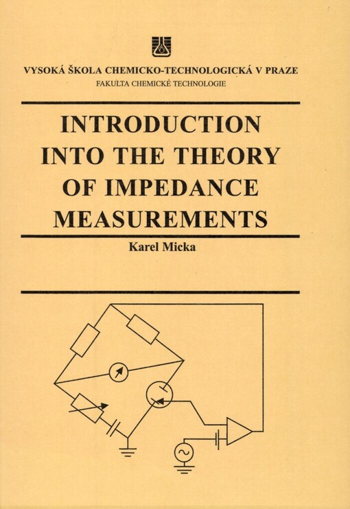 Introduction into the theory of impedance measurements