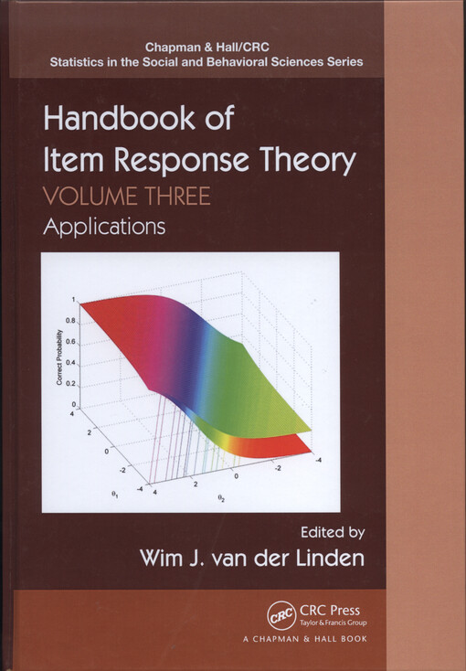Handbook of item response theory. Volume three, Applications