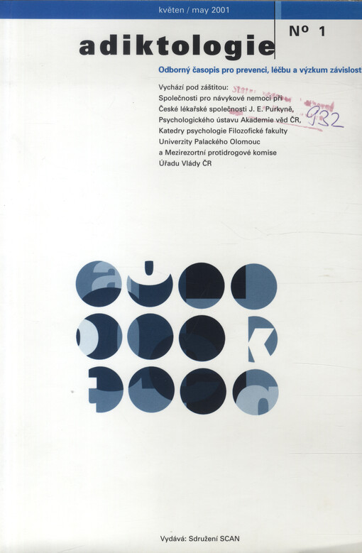 Adiktologie : odborný časopis pro prevenci, léčbu a výzkum závislostí