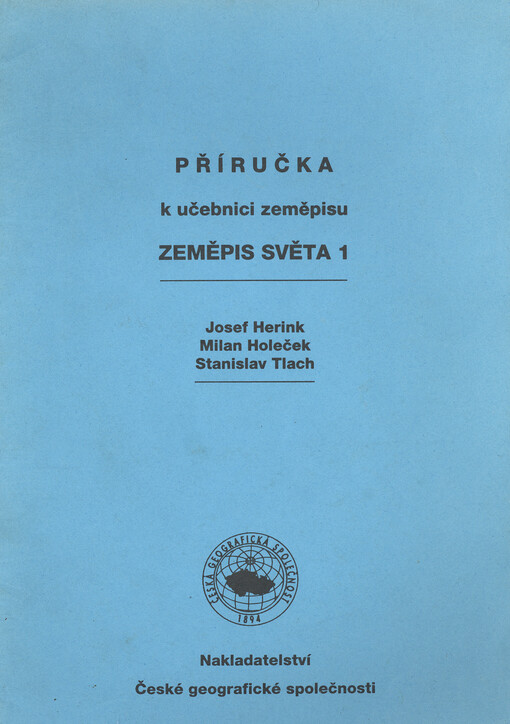 Příručka k učebnici zeměpisu Zeměpis světa 1