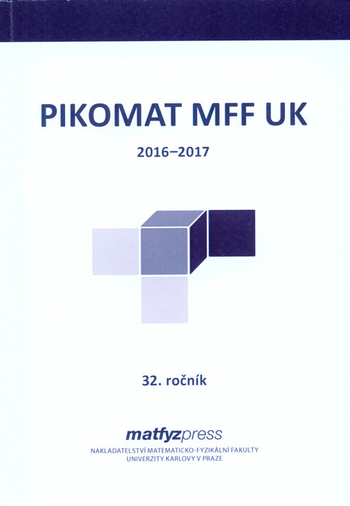 Pikomat MFF UK ... : ročenka ... ročníku