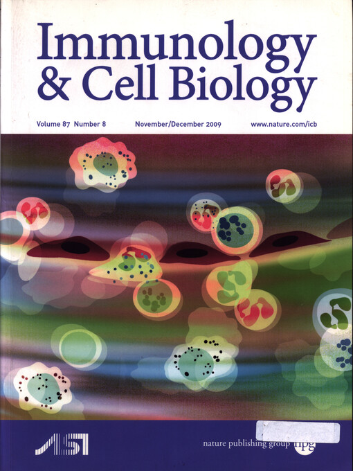 Immunology and cell biology : official publication of the Australasian Society for Immunology