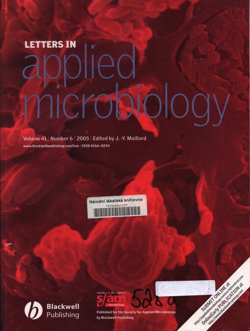 Letters in applied microbiology