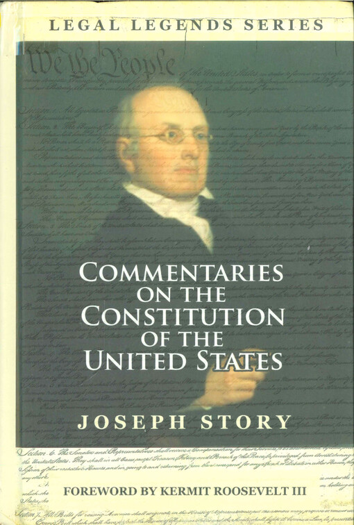 Commentaries on the constitution of the United States