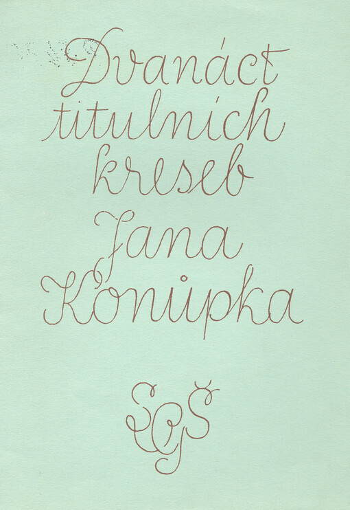 Dvanáct titulních kreseb Jana Konůpka