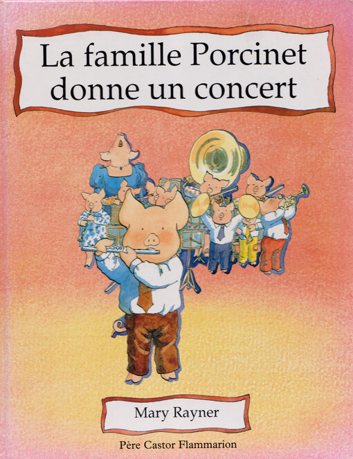 La famille Porcinet donne un concert