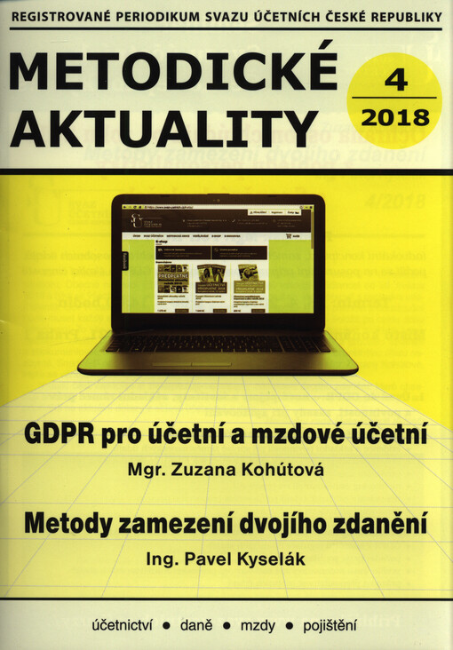 GDPR pro účetní a mzdové účetní