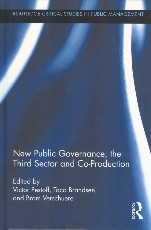 New public governance, the third sector and co-production
