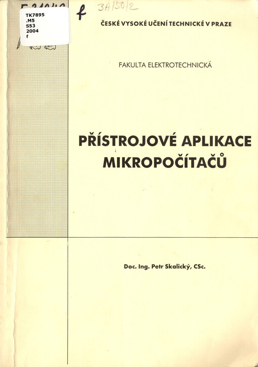 Přístrojové aplikace mikropočítačů