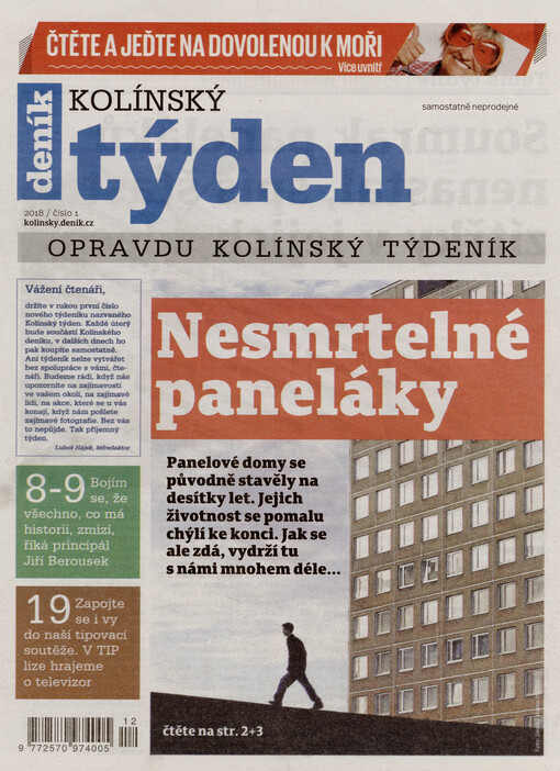 Kolínský týden : opravdu kolínský týdeník