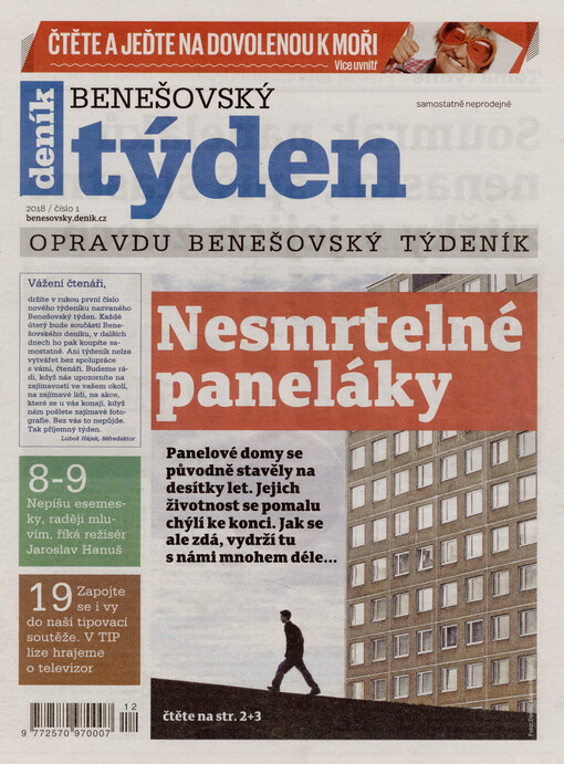 Benešovský týden : opravdu benešovský týdeník