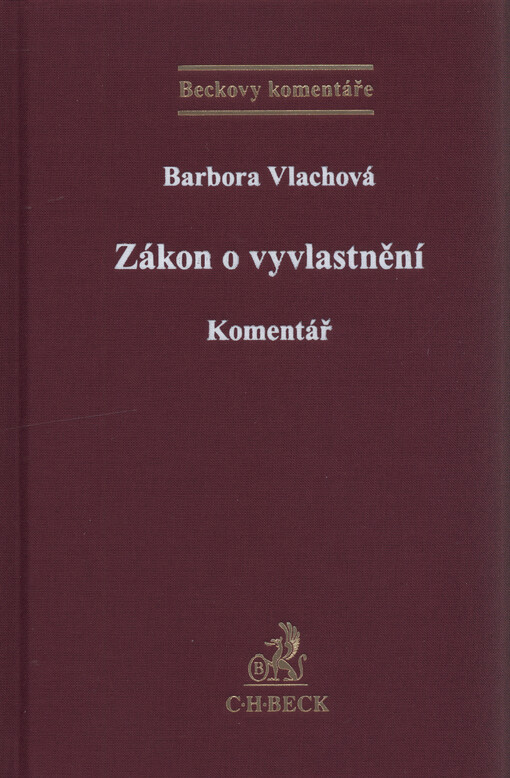 Zákon o vyvlastnění : komentář