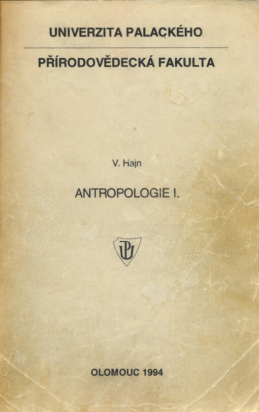 Antropologie I.