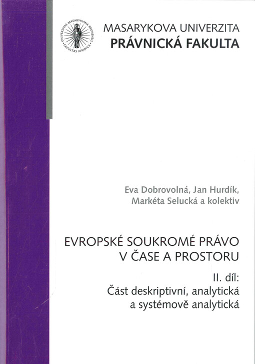 Evropské soukromé právo v čase a prostoru