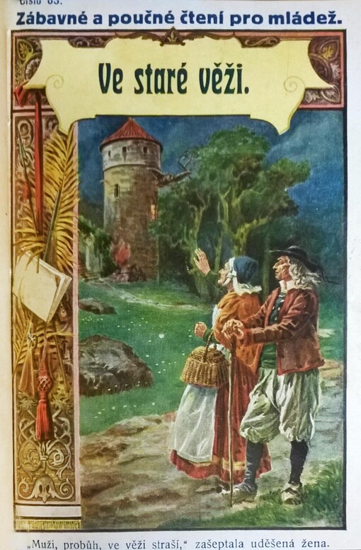 Ve staré věži :původní povídka