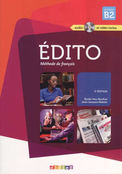 Édito : méthode de français Niveau B2