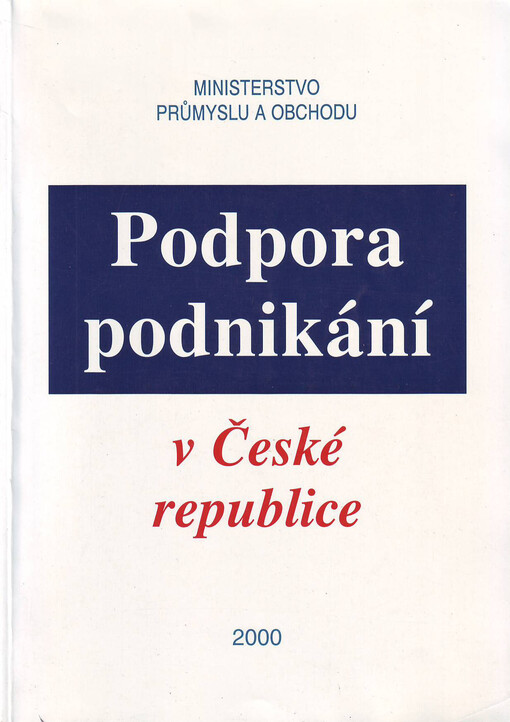 Podpora podnikání v České republice