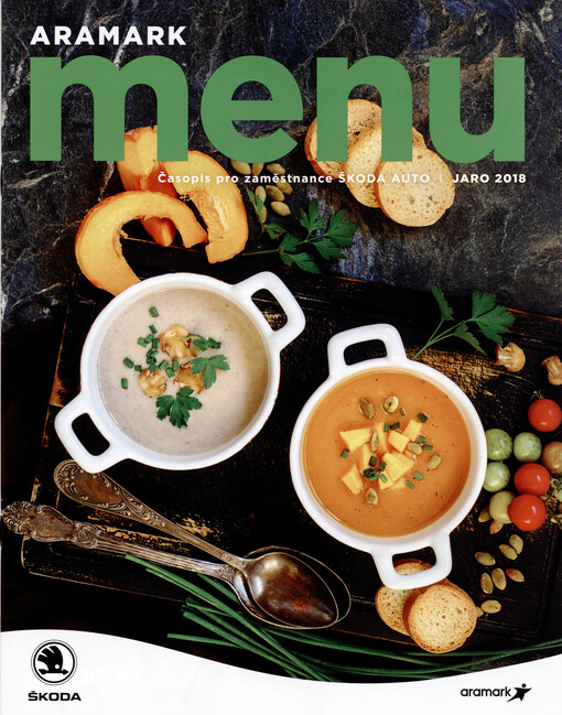ARAMARK menu : časopis pro zaměstnance Škoda auto
