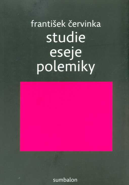 Studie, eseje, polemiky