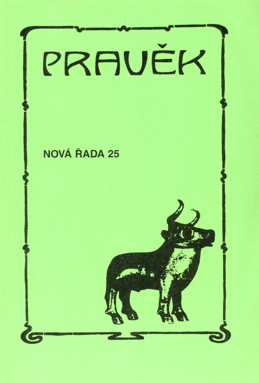 Pravěk : časopis moravských a slezských archeologů. Nová řada