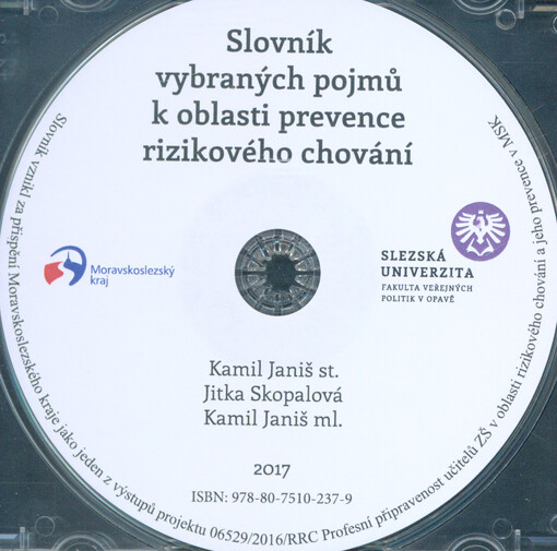 Slovník vybraných pojmů k oblasti prevence rizikového chování