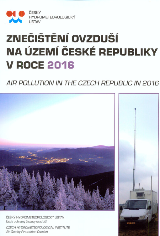 Znečištění ovzduší na území České republiky v roce ... : grafická ročenka