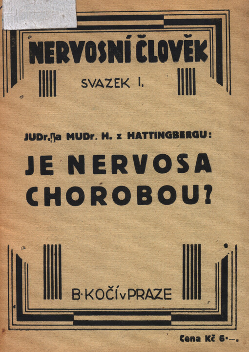 Je nervosa chorobou?