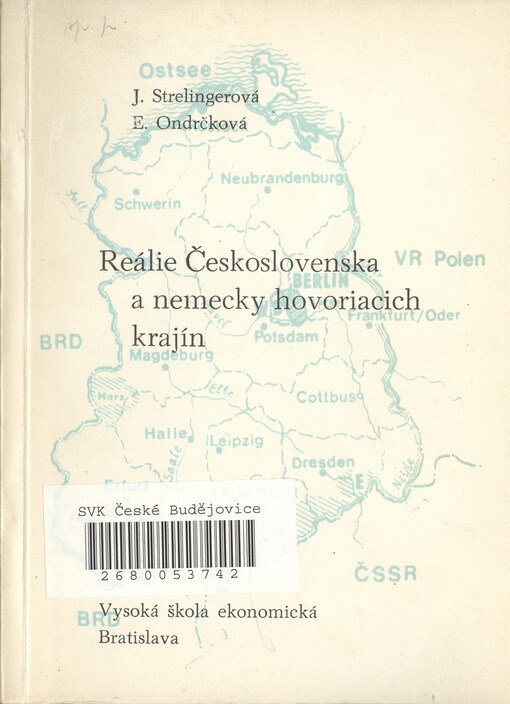 Reálie Československa a nemecky hovoriacich krajín