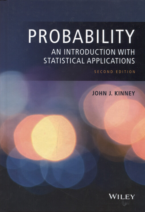Probability : an introduction with statistical applications