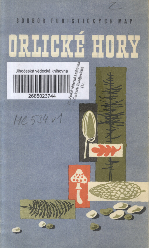 Orlické hory soubor turistických map