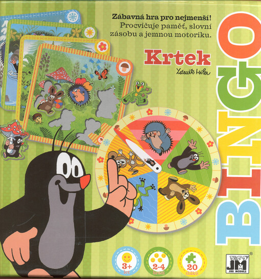 Krtek : bingo : zábavná hra pro nejmenší!