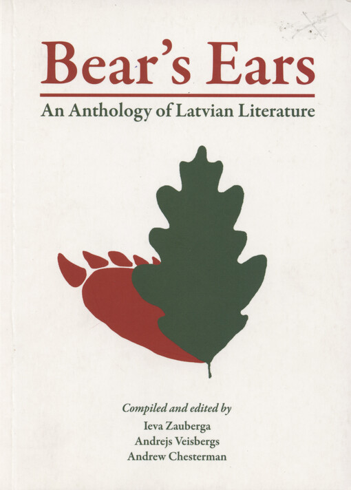Bear's ears : an anthology of Latvian literature