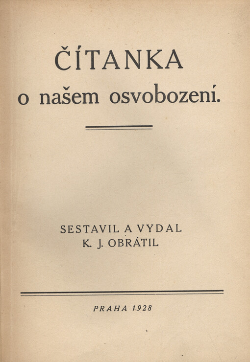 Čítanka o našem osvobození