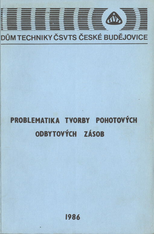 Problematika tvorby pohotových odbytových zásob