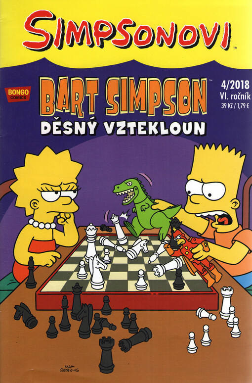 Bart Simpson 2018/4: Děsný vztekloun