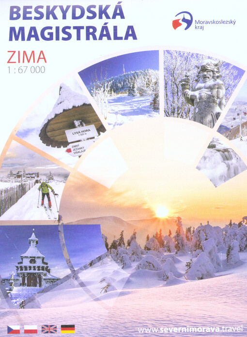 Beskydská magistrála : zima = Beskydy cross-country highway : winter = Magistrala Beskidzka : zima = Beskiden-Magistrale : Winter