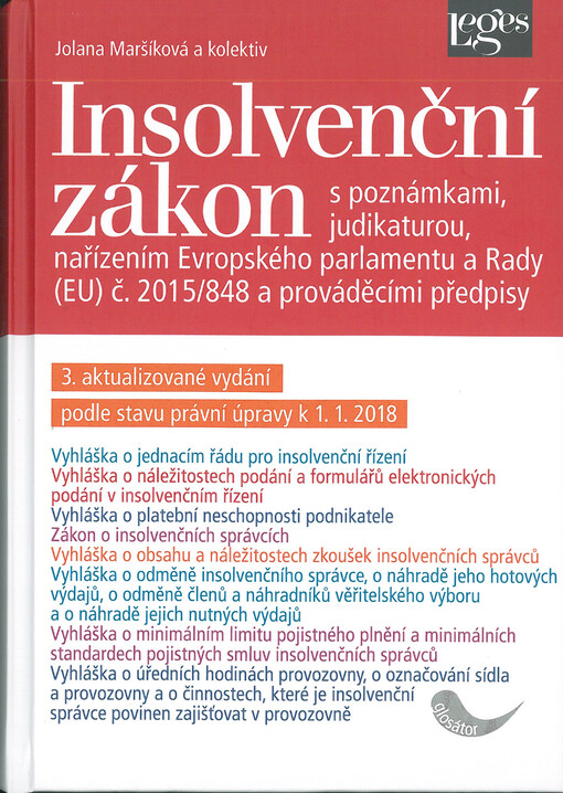 Insolvenční zákon