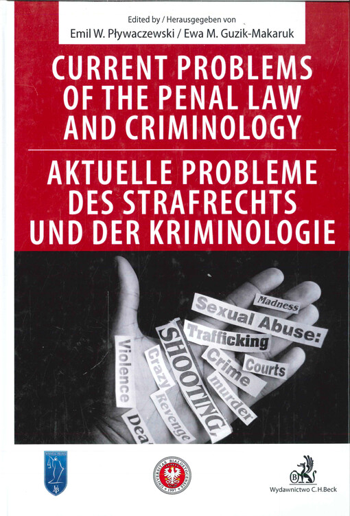 Current problems of the penal law and the criminology. [7]