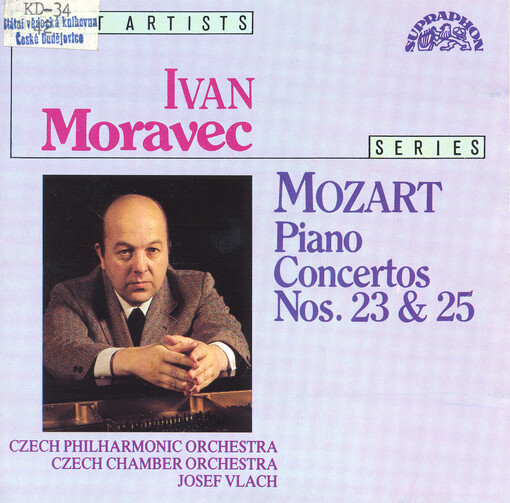 Koncert č. 23, A dur, pro klavír a orchestr, K. 488 Koncert č. 25, C dur, pro klavír a orchestr, K. 503