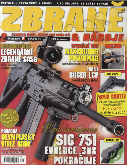 Zbraně & náboje : časopis muže, který zná svůj cíl