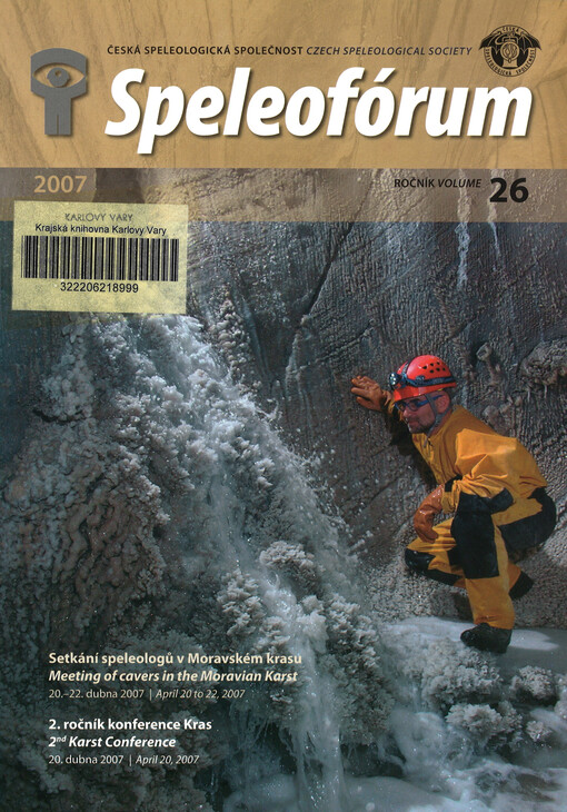 Speleofórum ... : setkání speleologů v Moravském krasu
