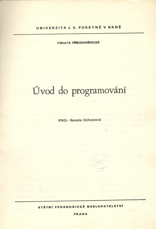 Úvod do programování