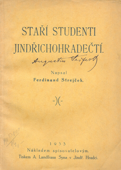 Staří studenti jindřichohradečtí