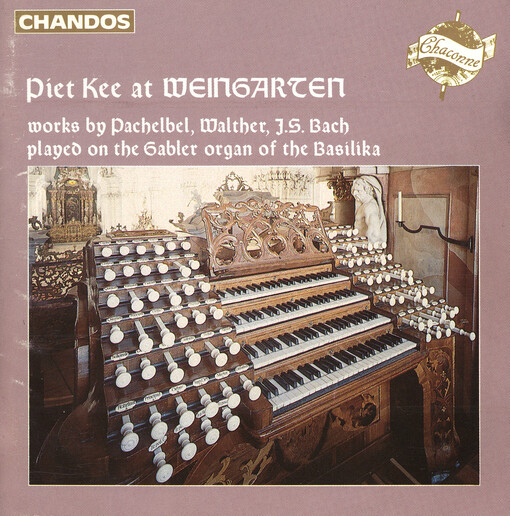 Piet Kee at weingarten Pachelbel, Walther, Bach etc.