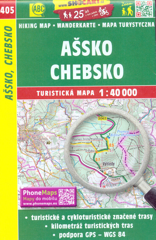 Ašsko, Chebsko : turistická mapa 1:40 000