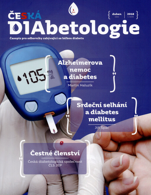 Česká diabetologie : časopis pro odborníky zabývající se léčbou diabetu