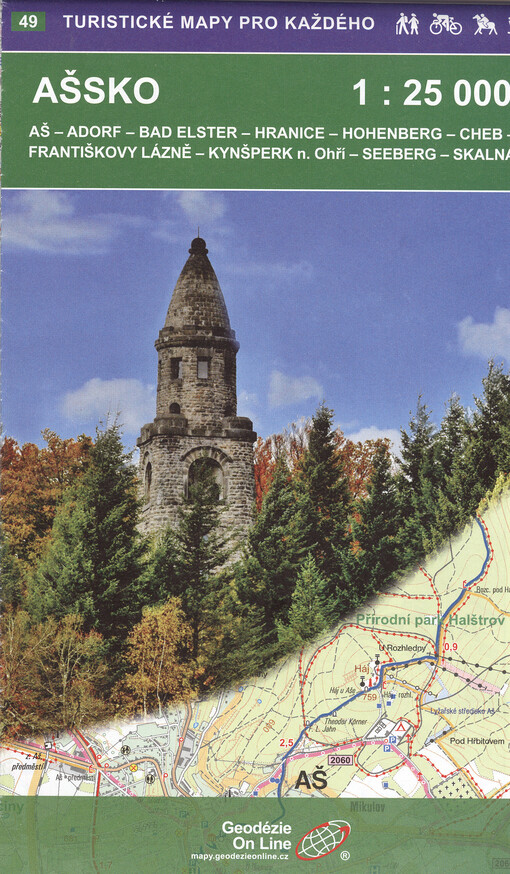 Ašsko : Aš, Adorf, Bad Elster, Hranice, Hohenberg, Cheb, Františkovy Lázně, Kynšperk nad Ohří, Seeberg, Skalná