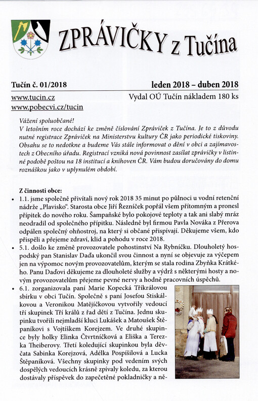 Zprávičky z Tučína