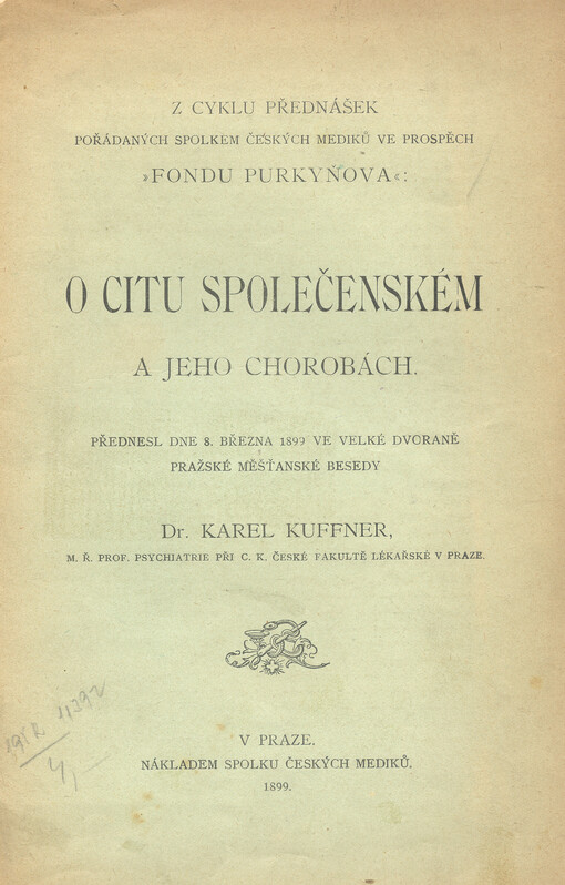 O citu společenském a jeho chorobách