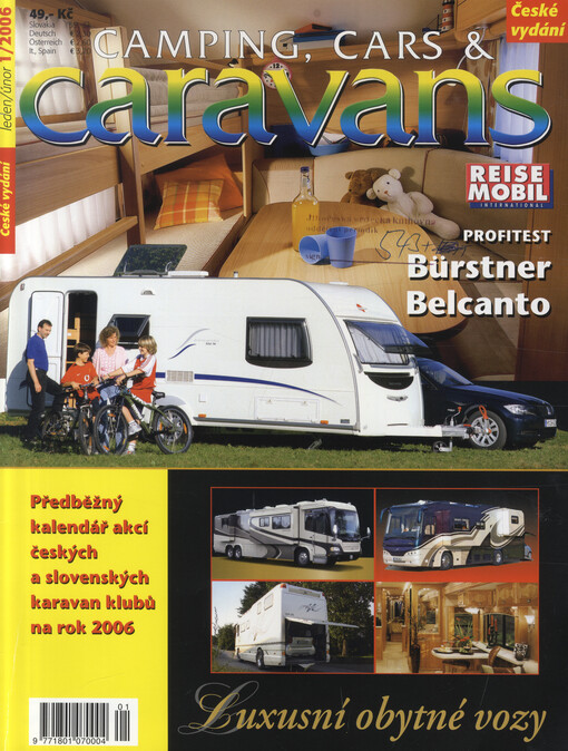 Camping, cars & caravans : české vydání